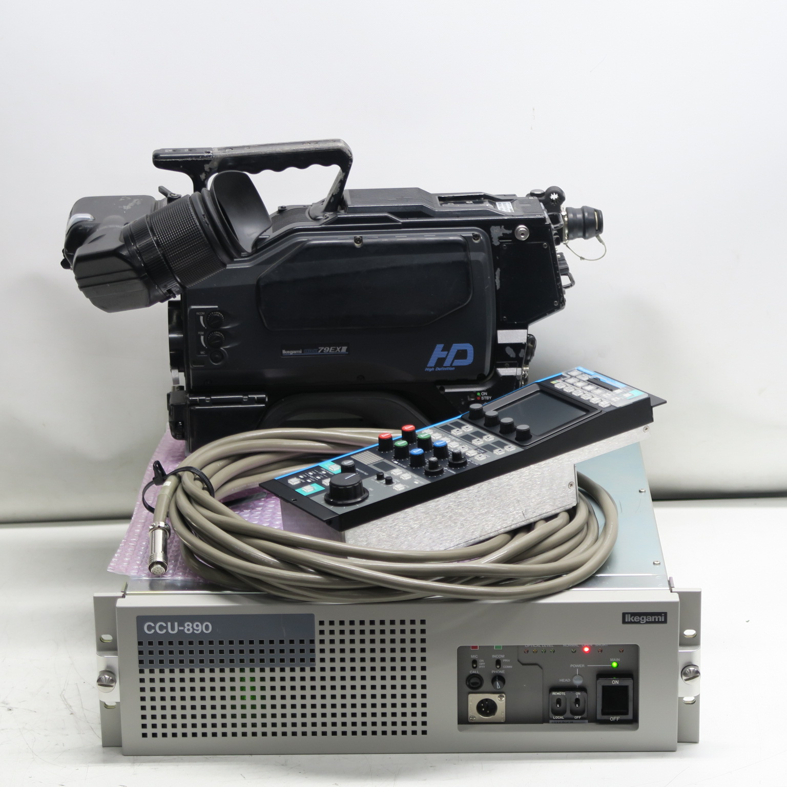 【中古】 IKEGAMI  HDK-79EXIII システムカメラセット【埼玉発送2】