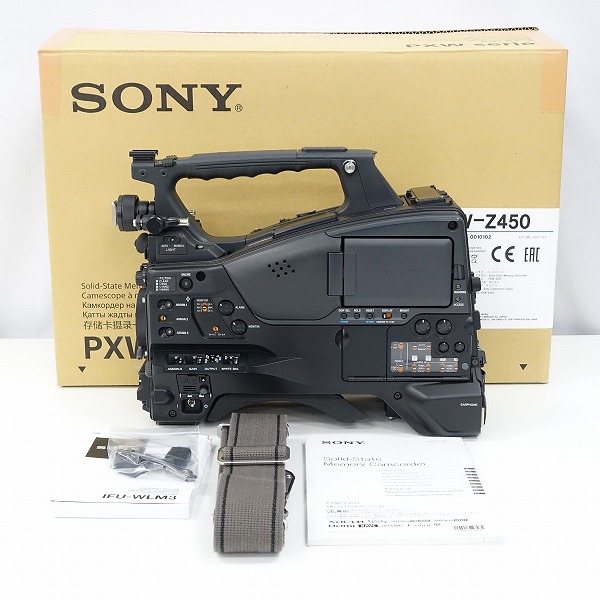 【極上美品】SONY PXW-Z450 4K UHD / HD XDCAMメモリーカムコーダー 2017年製 【埼玉発送2】