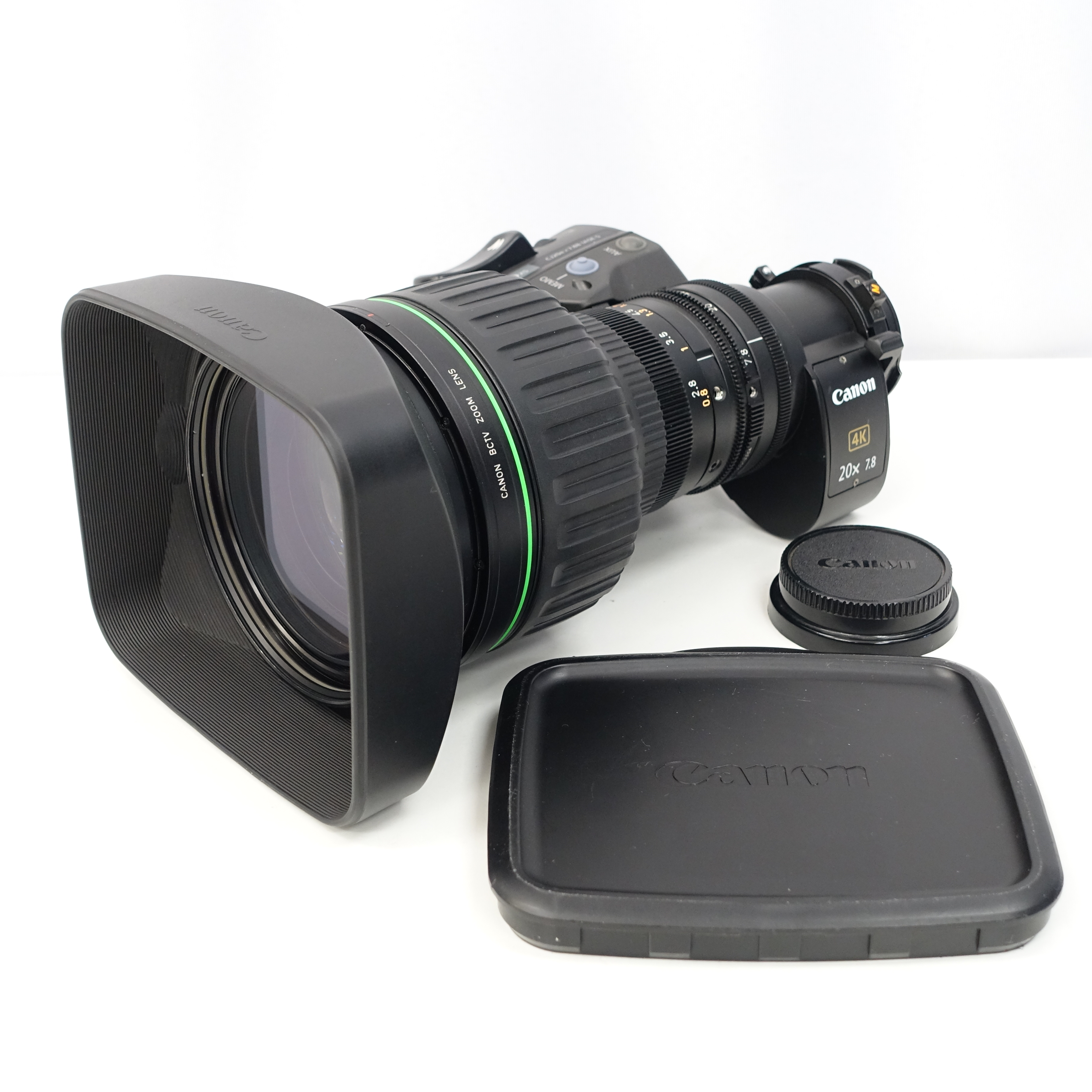 【中古】Canon CJ20ex7.8B IASE S 2/3型 4K HD 放送用 20倍ズームレンズ 【埼玉発送2】
