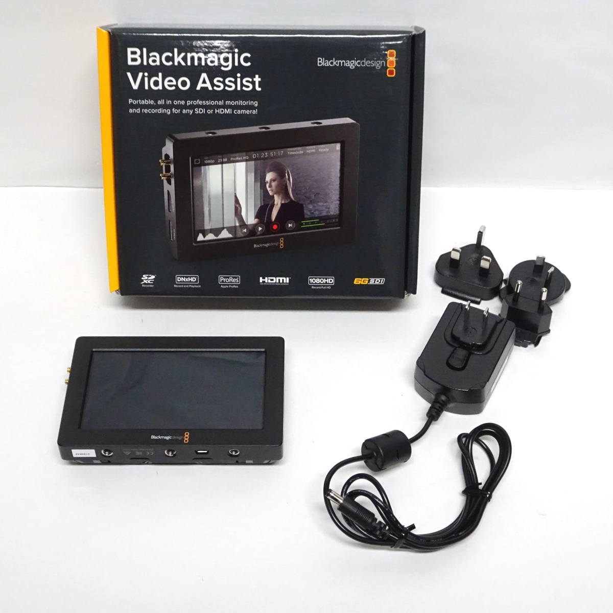 【中古】Blackmagic Design Video Assist AVIDAS5HD モニター一体型ポータブルレコーダー【愛知発送1】