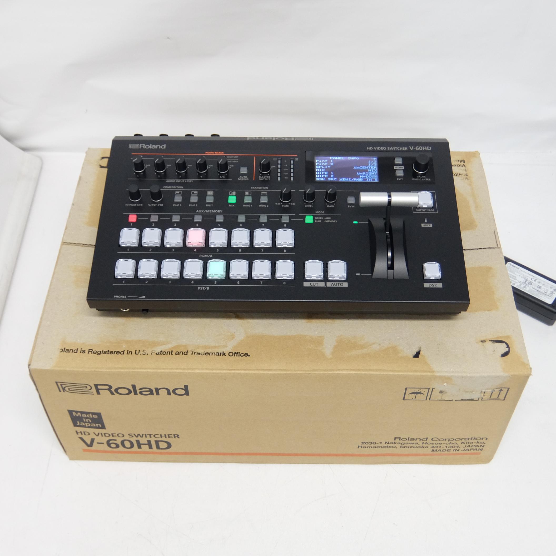 【極美品/中古】Rolamd V-60HD　HDビデオ・スイッチャー愛知発送2