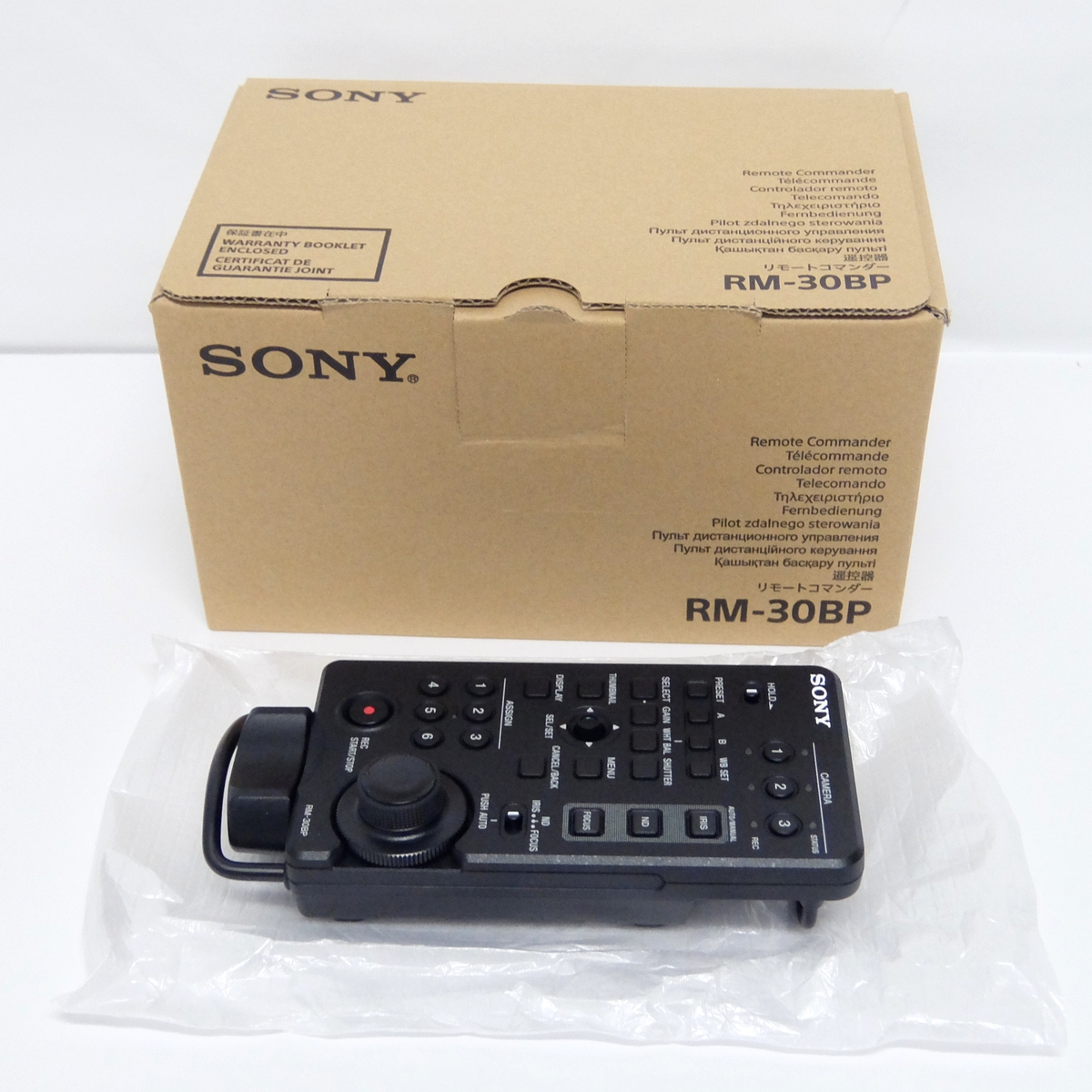 【未使用/美品】SONY RM-30BP リモートコントロールユニット 愛知発送1