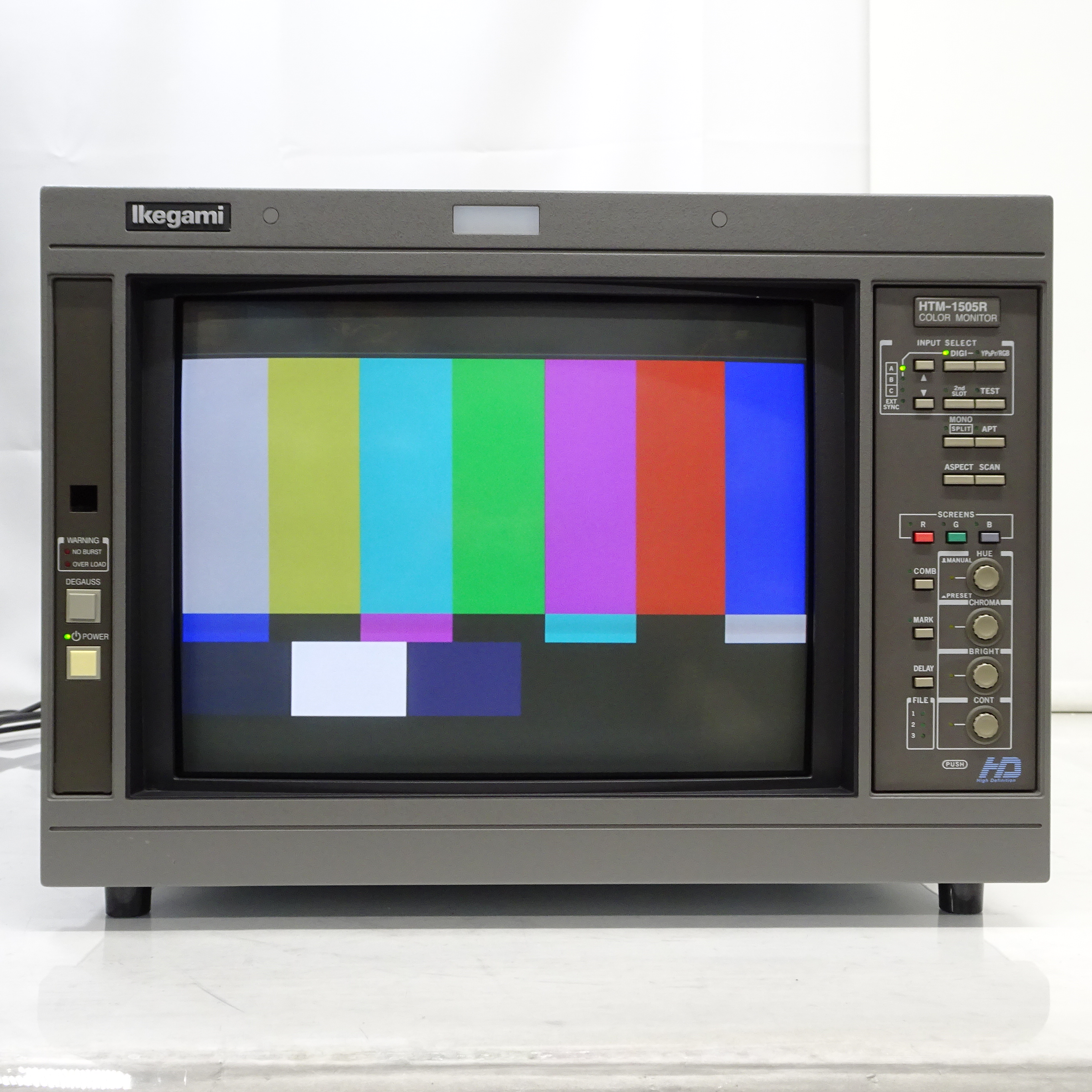 【中古】Ikegami HTM-1505RA 15型カラーモニター 【愛知発送3】