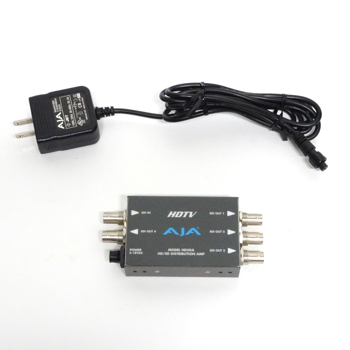 【中古】AJA HD5DA 1入力4出力 HD-SDI分配増幅器 【愛知発送1】