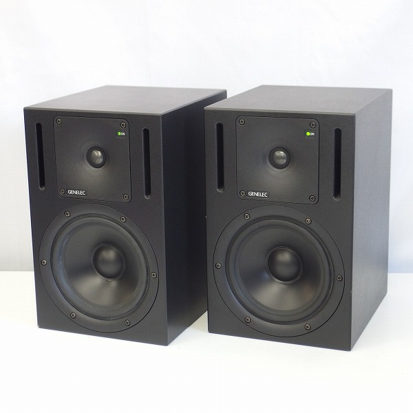 【中古】GENELEC 1030A パワードモニタースピーカー シリアル連番ペア【埼玉発送2】