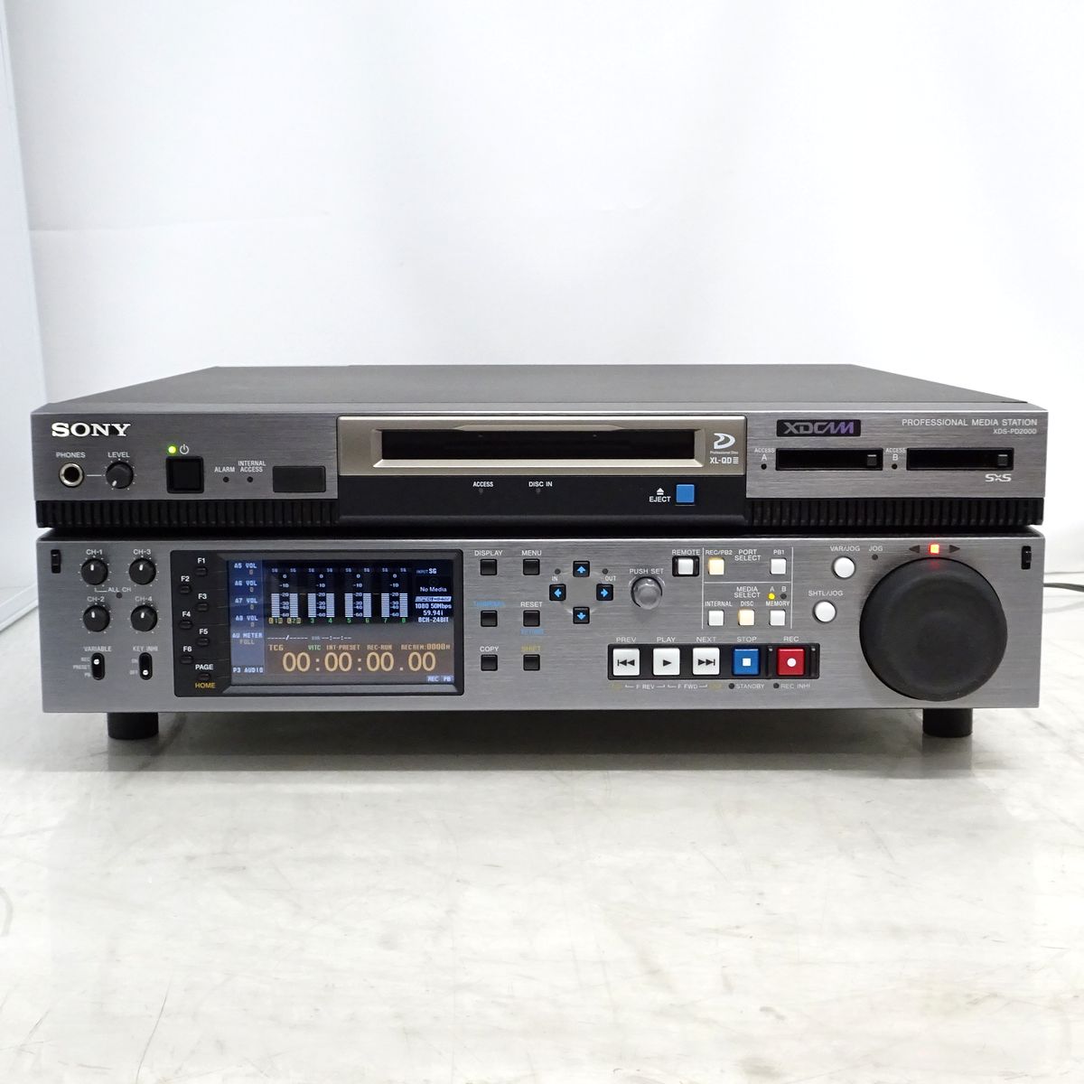 【中古】 SONY XDS-PD2000 XDCAMプロフェッショナルメディアステーション 【愛知発送3】